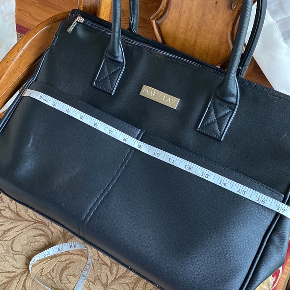 Mary Kay large black shoulder tote travel bag purse consultant starter - Picture 9 of 14
